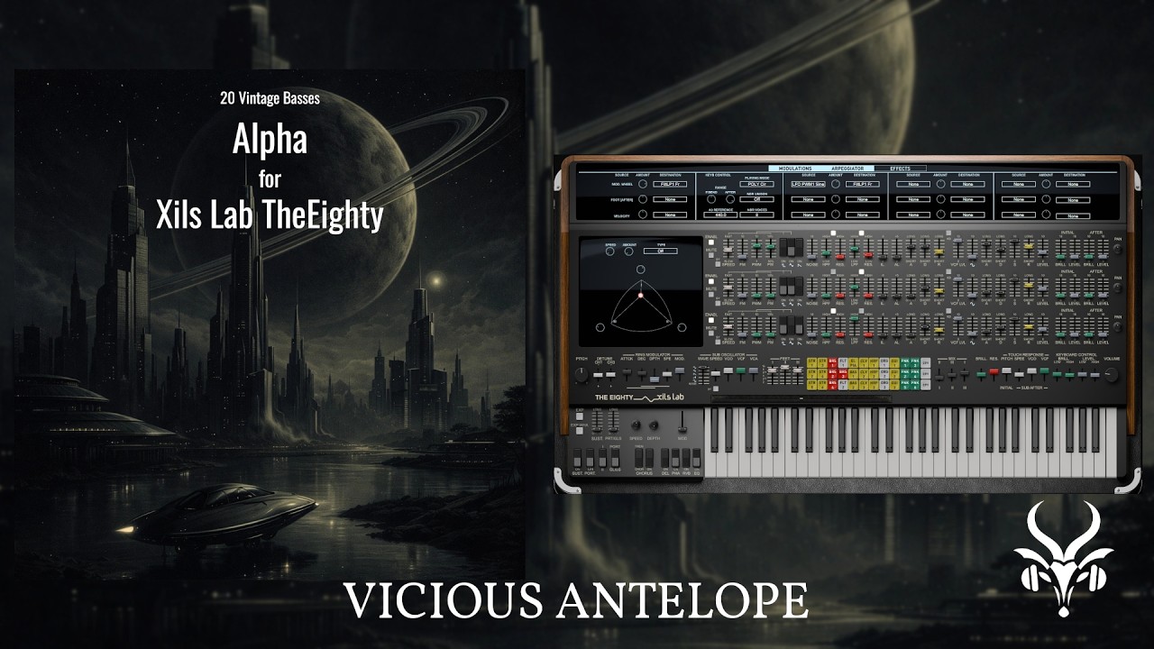 Xils Lab TheEighty Presets | Vicious Antelope – Alpha | Cinematic 80s Bass