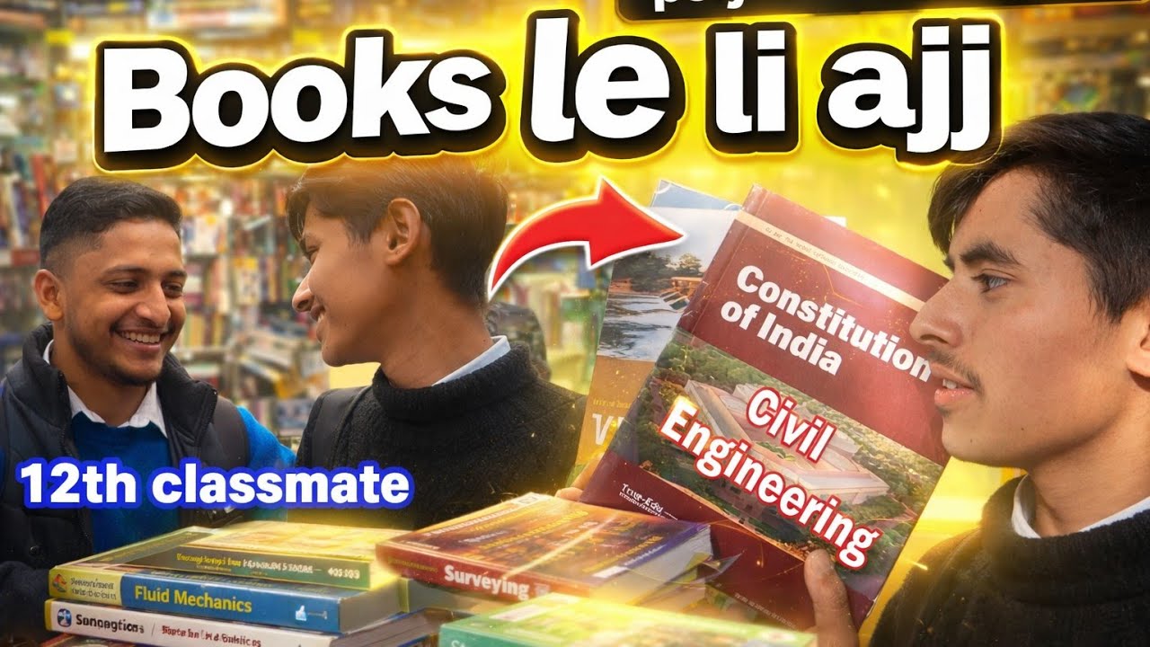 Ajj books le li or mera 12th Tak ka class mate friend bhi mila 