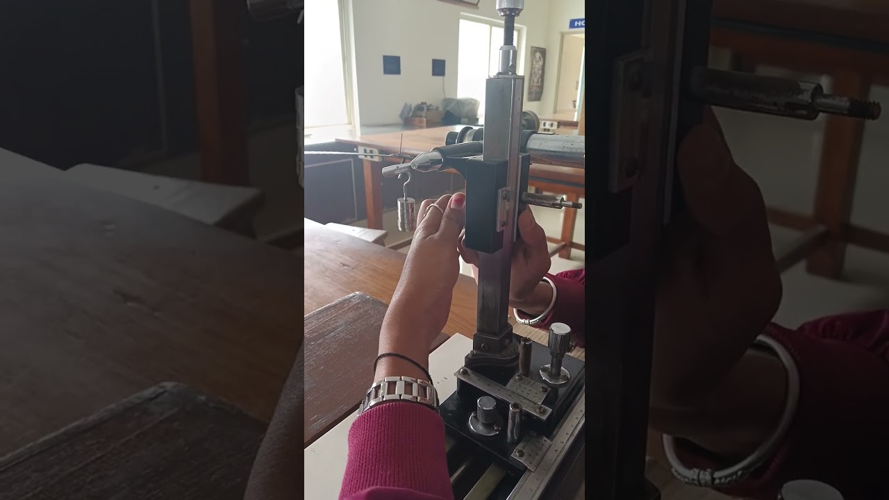 Single cantilever experiment 