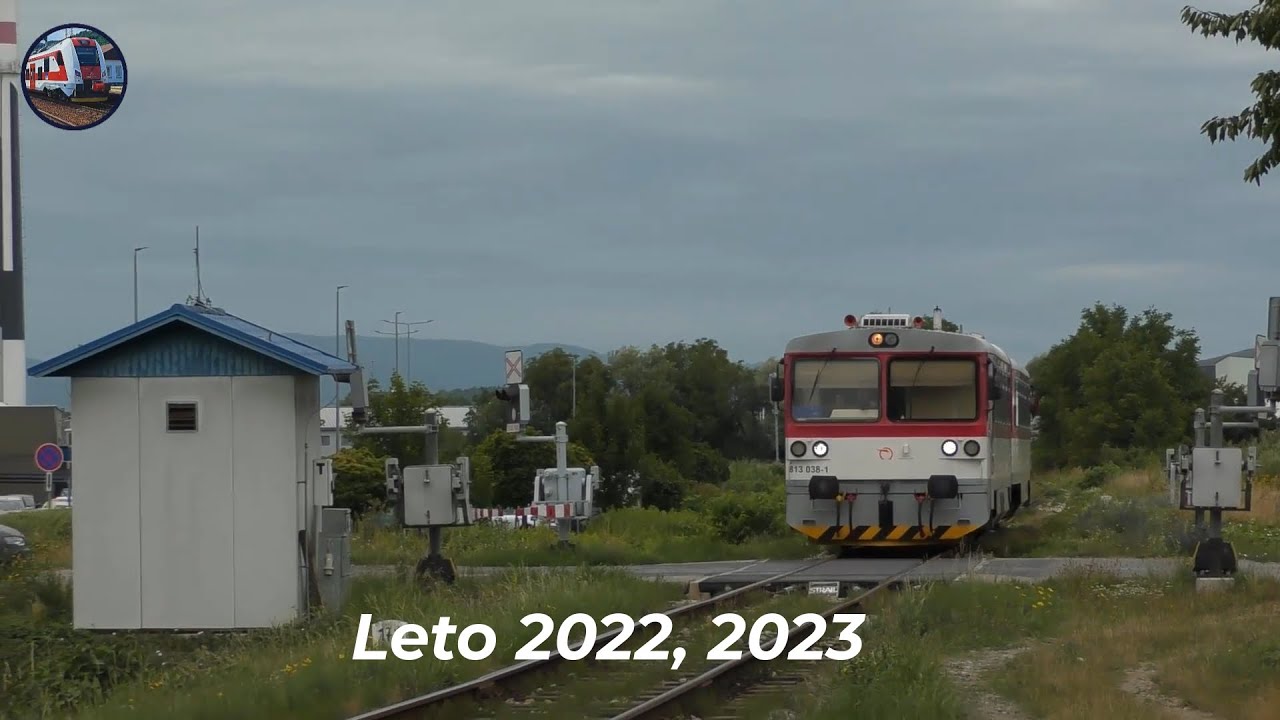 Vlaky Bánovce nad Bebravou a okolie ● Leto 2022, 2023