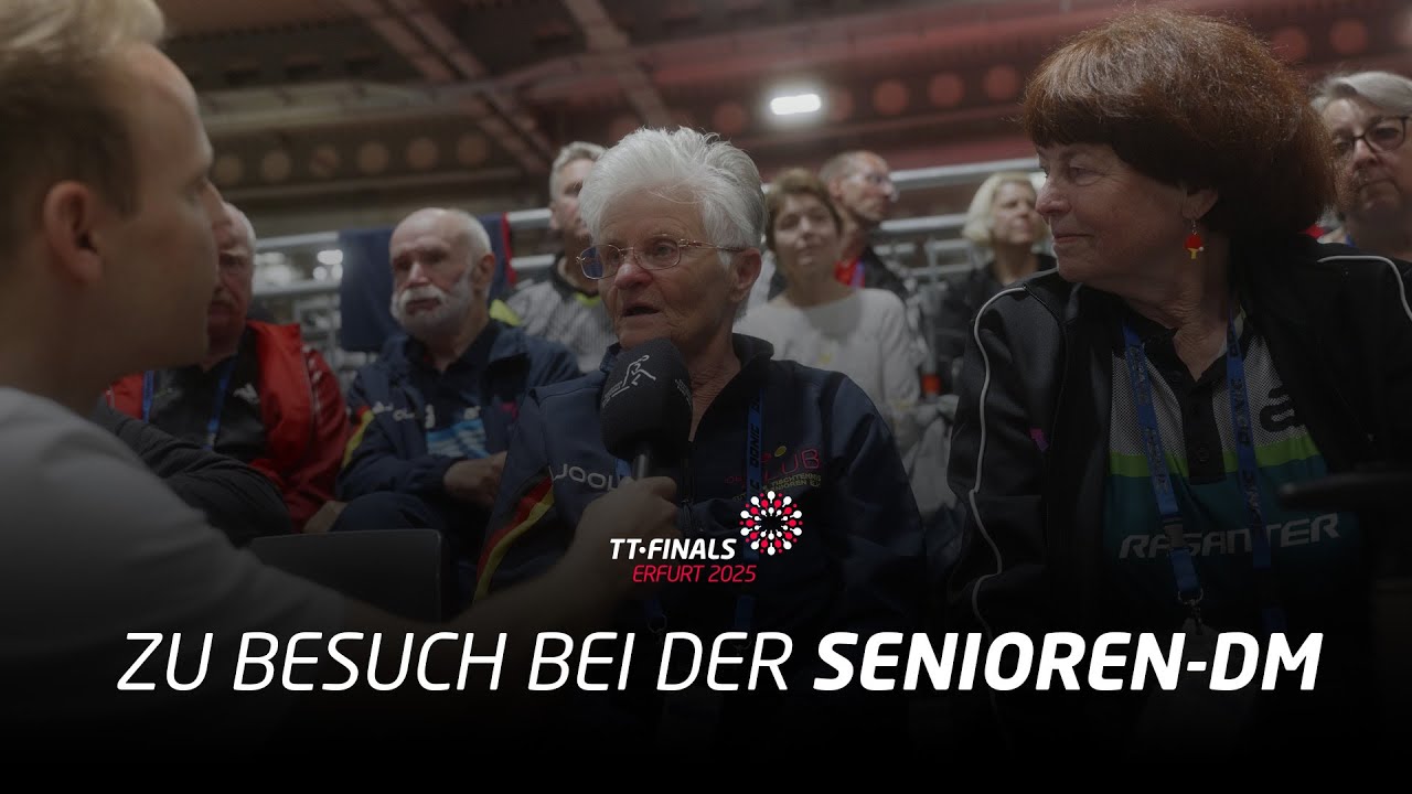 TT-Finals 2025 I Zu Besuch bei der Senioren-DM