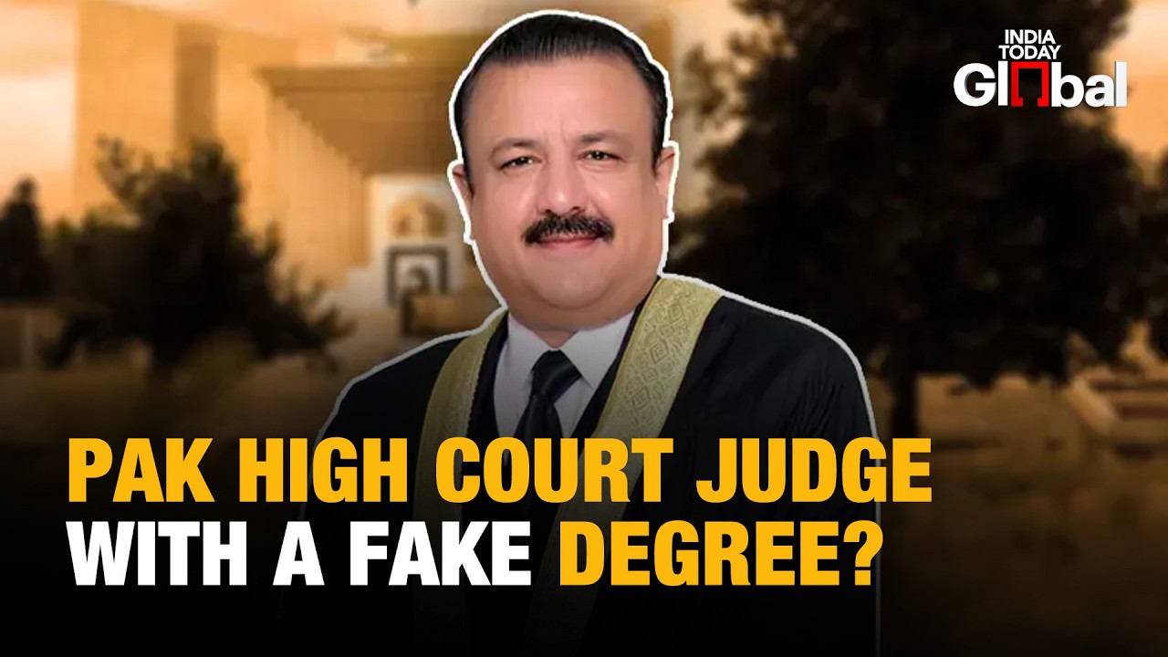 Pakistan Judge Removed After Fake Law Degree Exposed In 116 Page Verdict