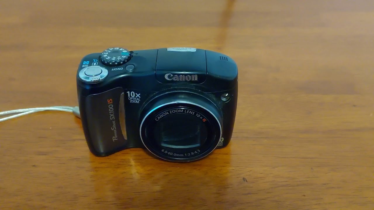 Another Black Canon Digital Camera - Canon PowerShot SX100 IS