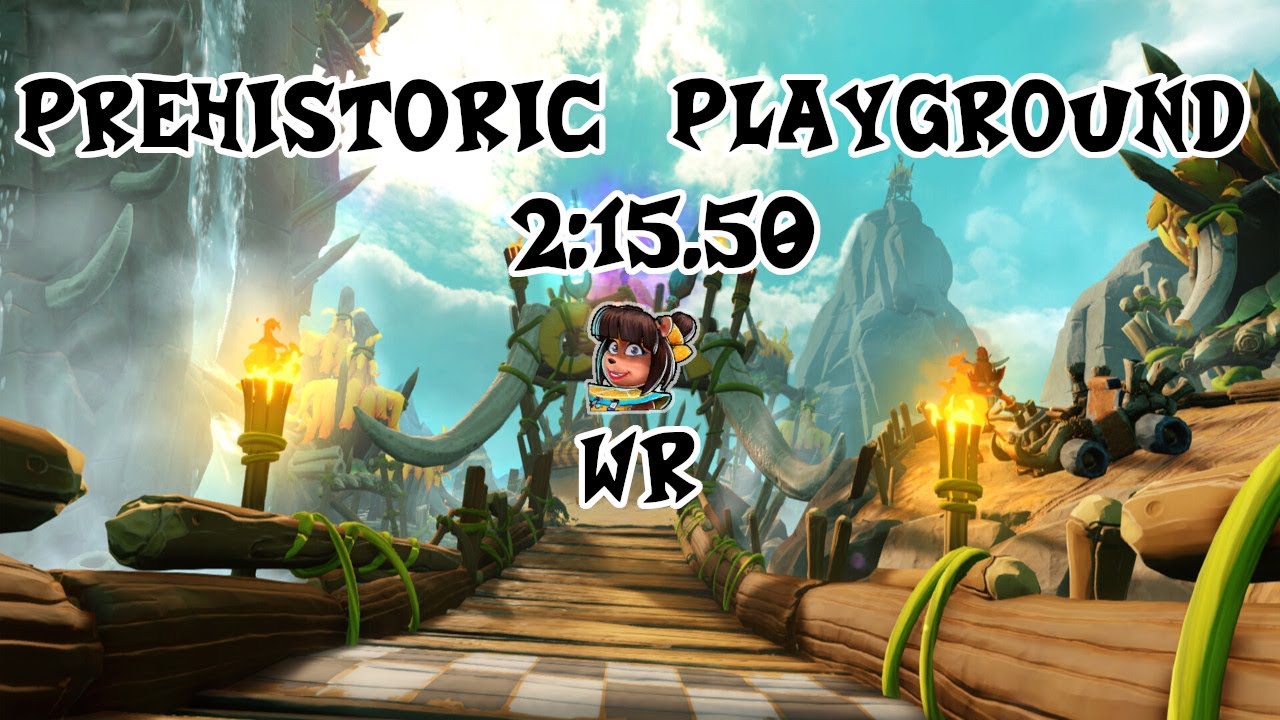 Crash Team Racing Nitro Fueled - Prehistoric Playground - 2:15.50 (NMG WR)