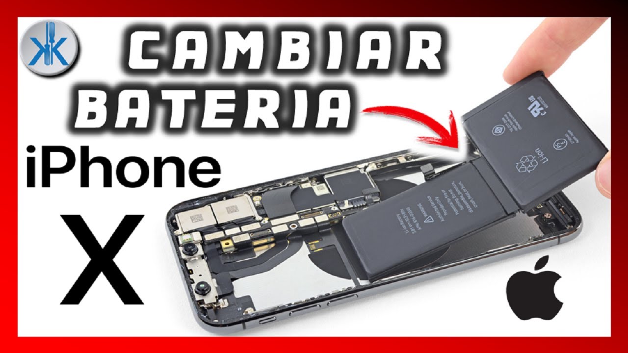 👍 COMO CAMBIAR BATERIA IPHONE X ( pero se complica!! )
