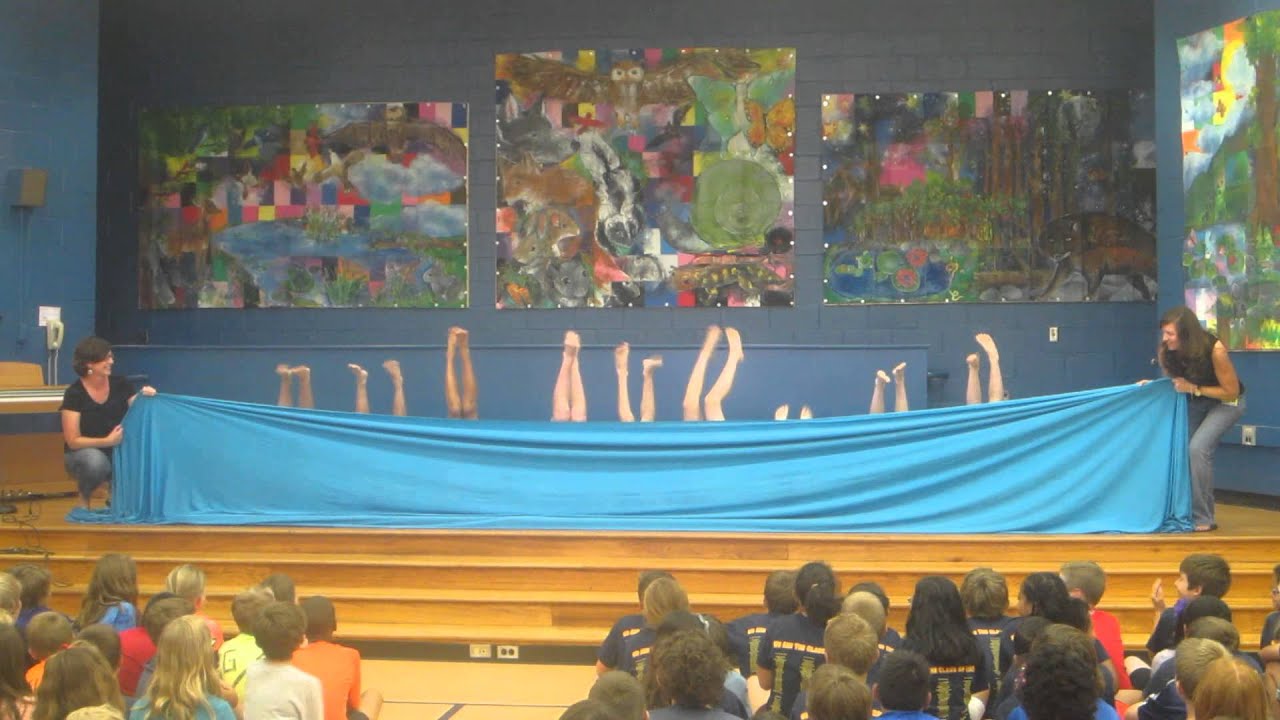 Seth at Baucom Elementary 5th grade talent show