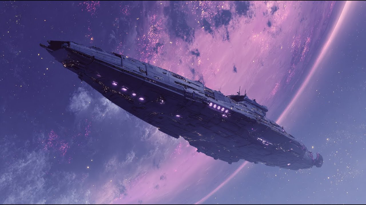Starship Engine Noise • Calm Cosmic Sleep Sounds (10 Hours)