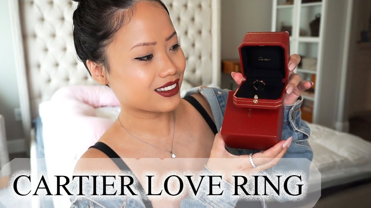 Распаковка кольца CARTIER LOVE | Мой первый опыт с CARTIER | Время истории | Дилемма размера