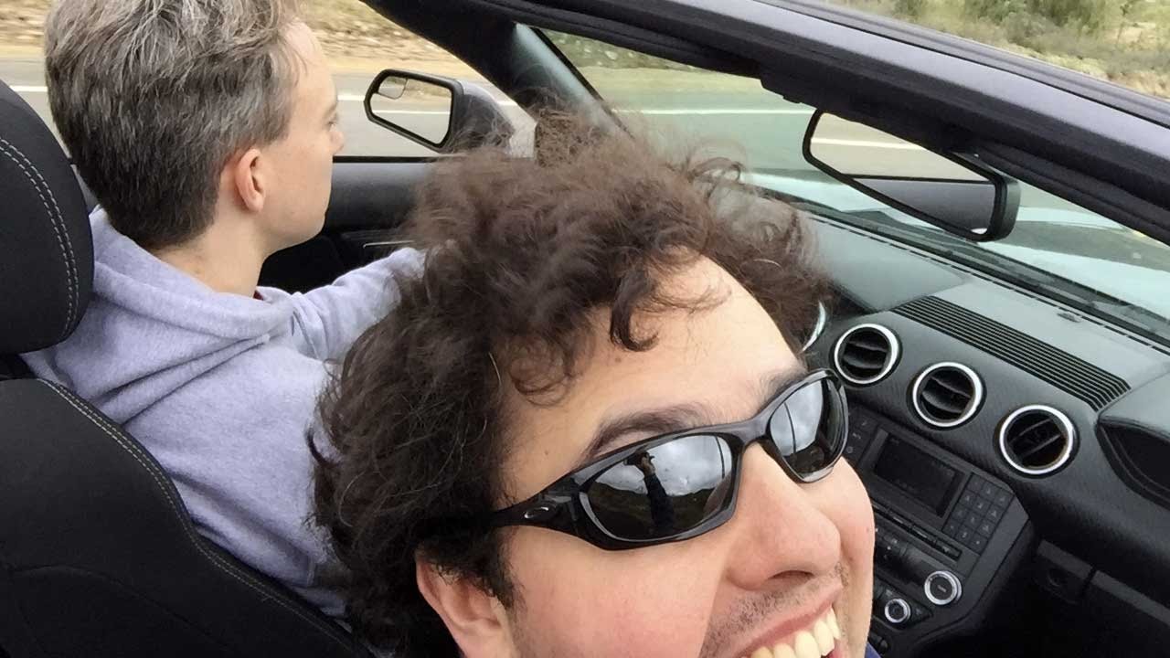 We Drove Through The California Desert in a Mustang