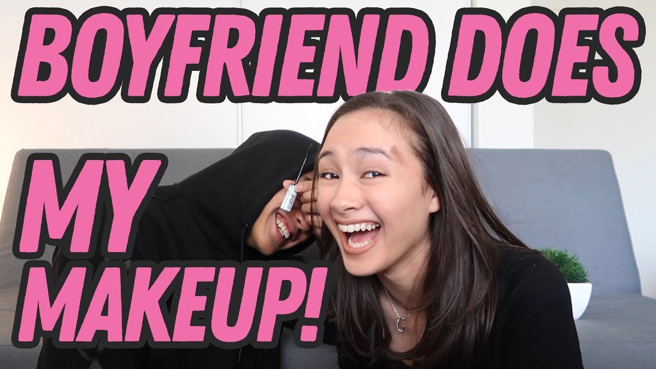 boyfriend does my makeup.. sukses/gak? 🤫