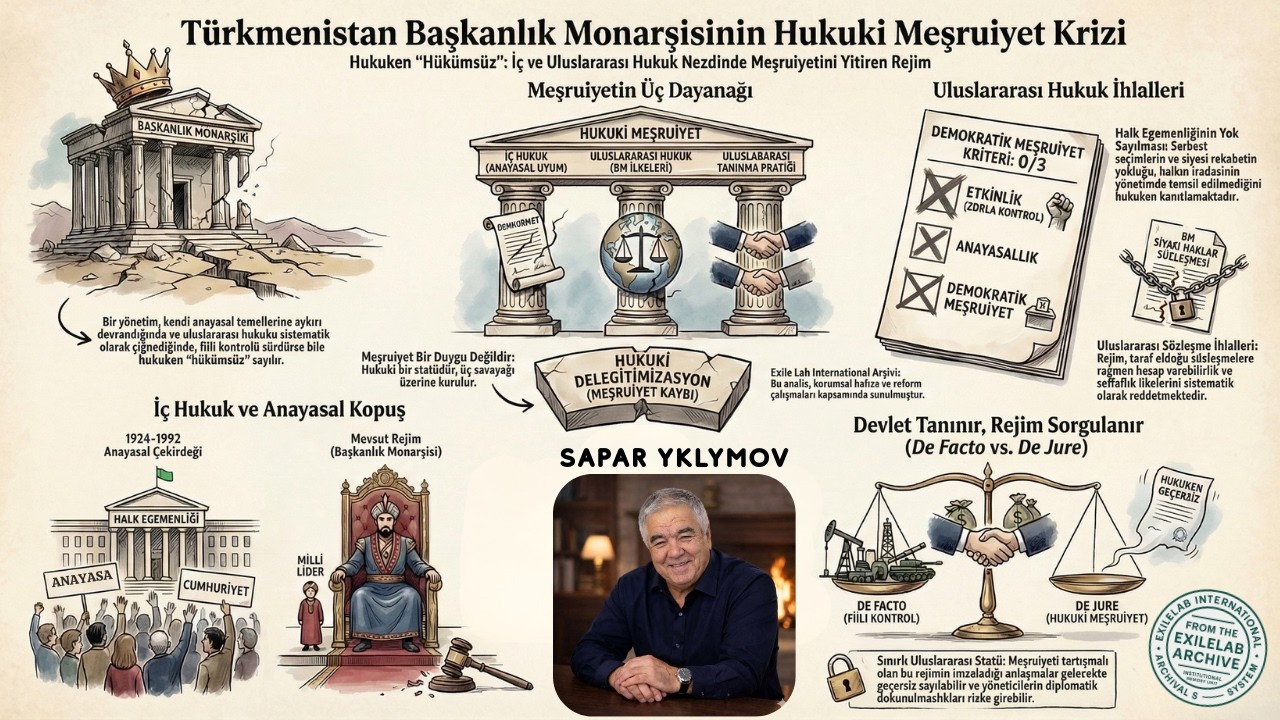 Türkmenistan'da Başkanlık Monarşisinin Hukuki Meşruiyet Kaybı