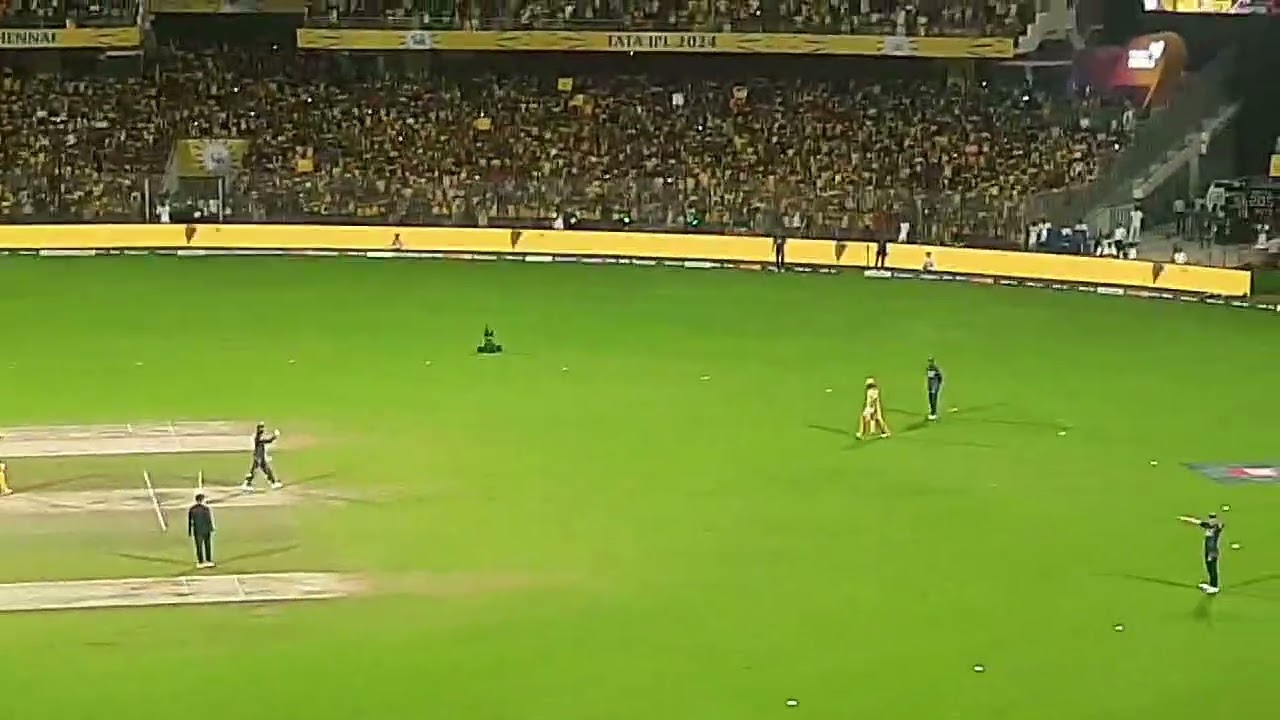 Goosebumps Thala Dhoni Entry | CSK vs LSG
