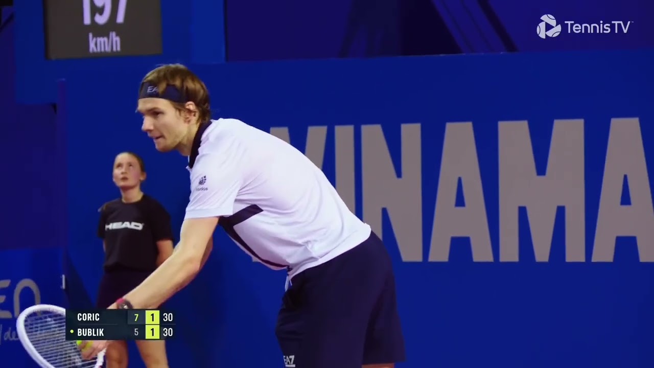 A. Bublik Vs. B. Coric - Montpellier Final 2024