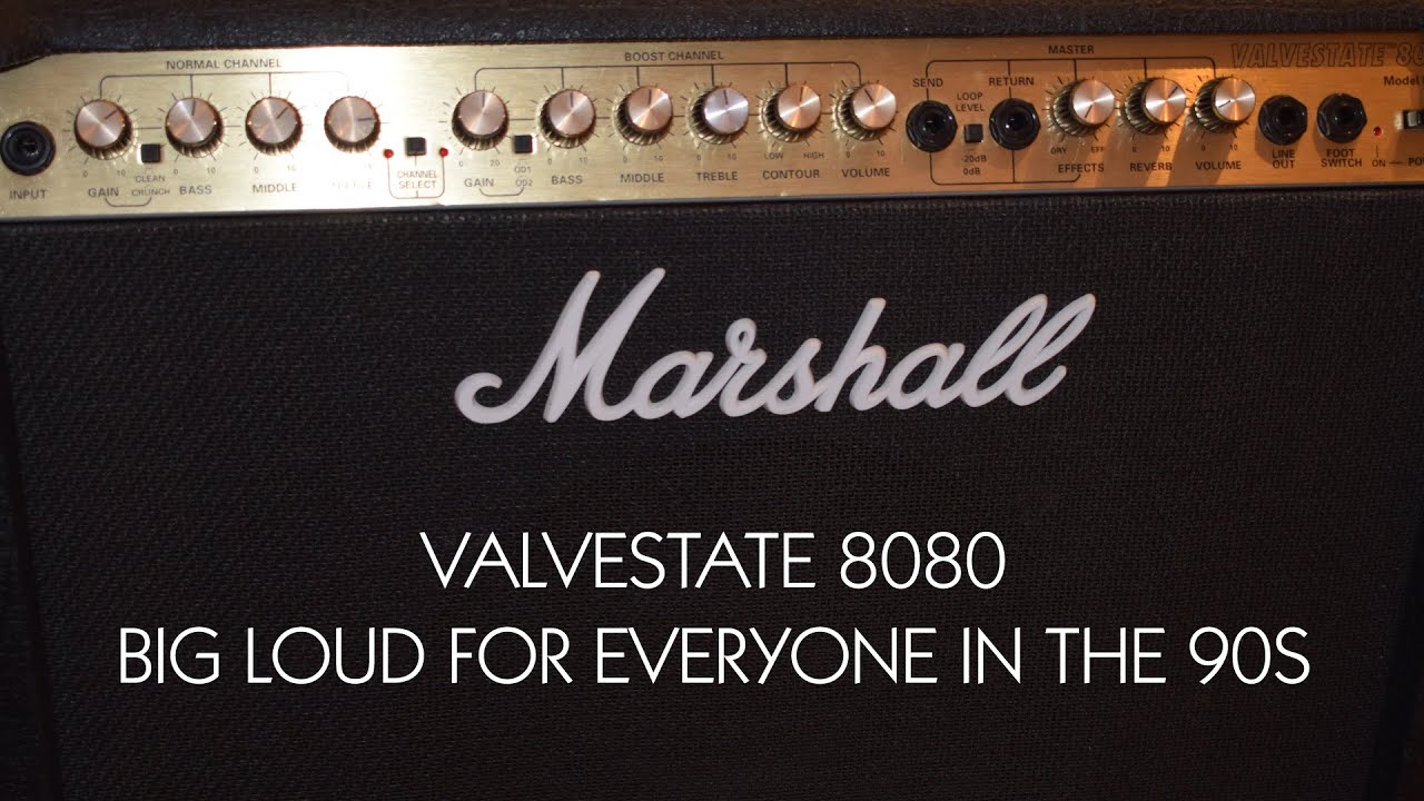 Marshall Valvestate 8080 Still a great Loud Guitar Amplifier