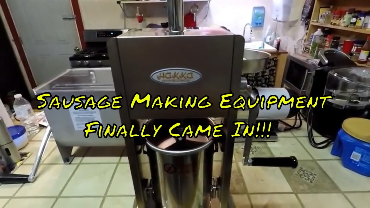 New Sausage Making Equipment Came In!!