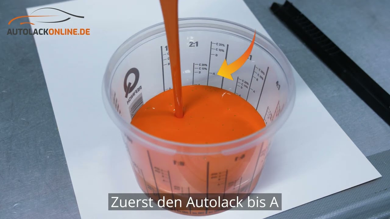 Wie mische ich Autolack selbst? - Erkl&auml;rung von autolackonline.de