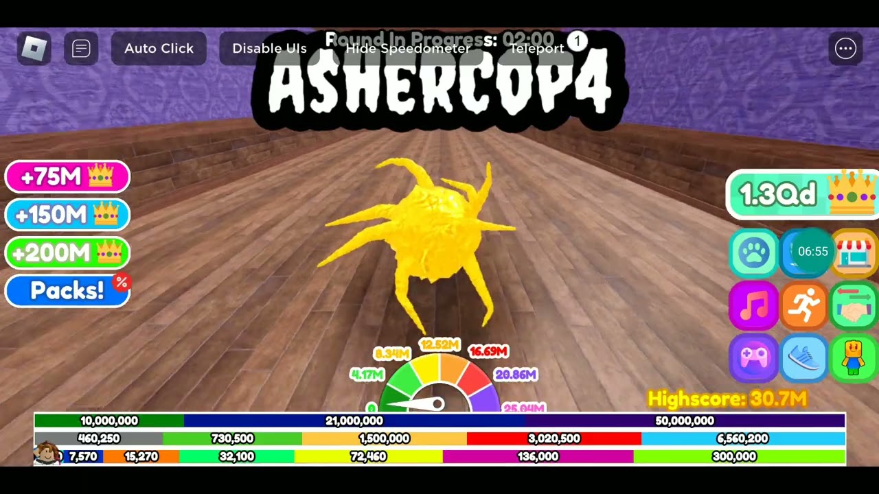 Playing Doors Race Clicker