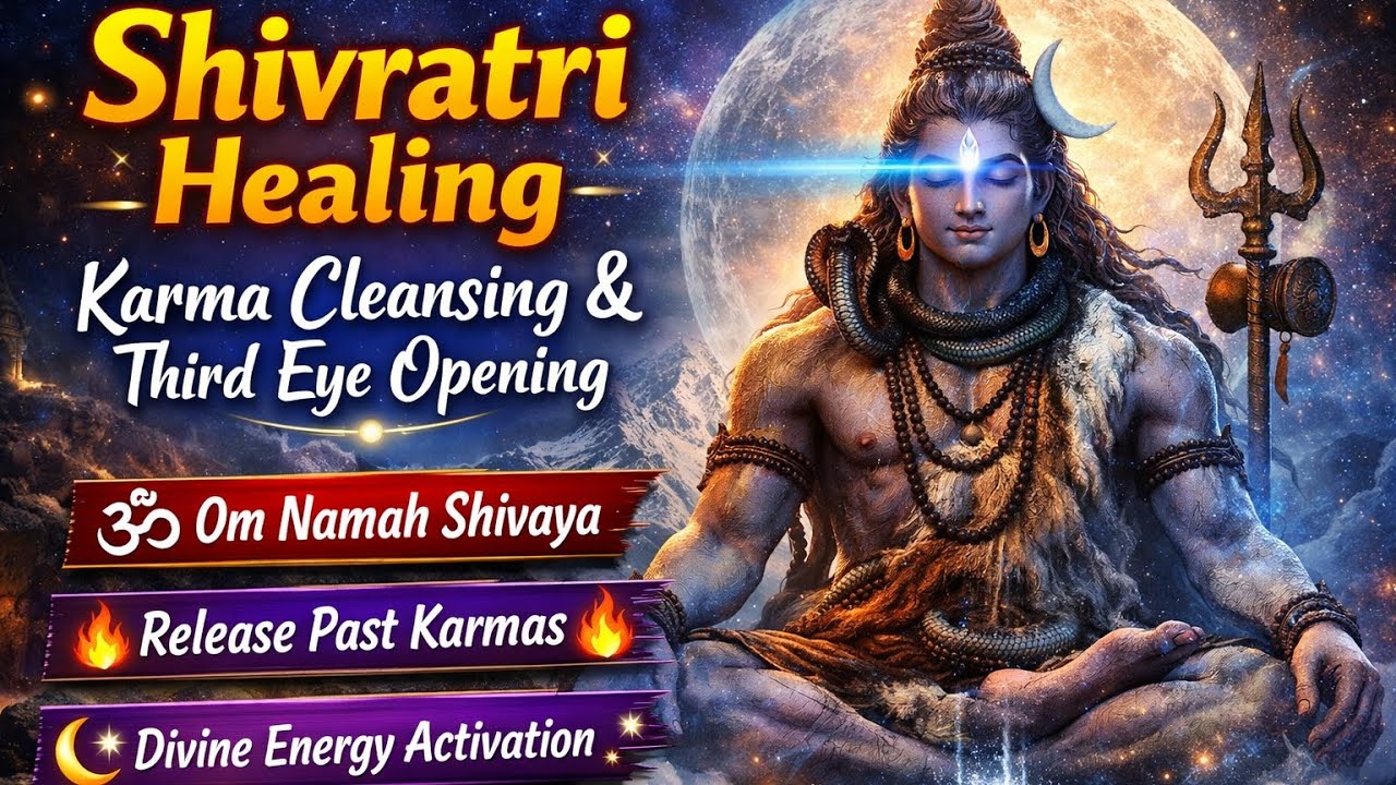 Mahashivratri Night Meditation awakening of third eye and Healing karmic cycle 15th February 2026