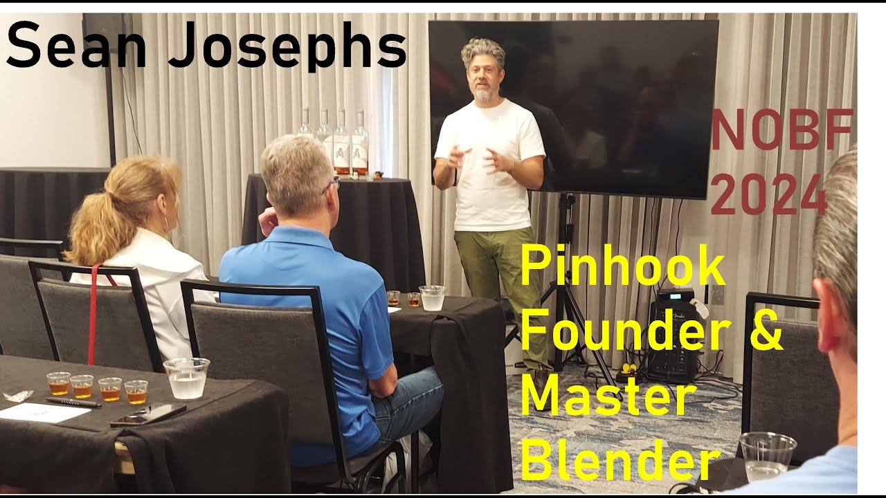 Sean Josephs, Pinhook Founder & Master Blender at New Orleans Bourbon Festival, March 23, 2024