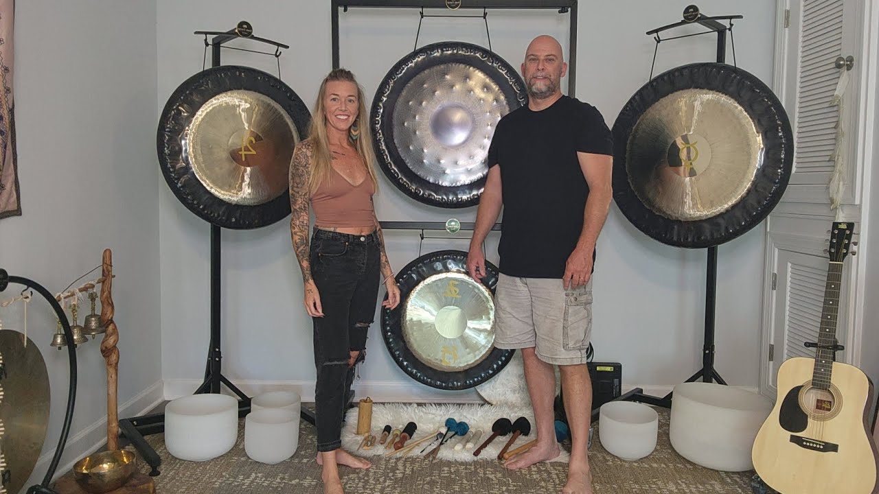 American Gong Maker Shawn Aceto Visits the Awaken Spanda Studio  #blacksungong