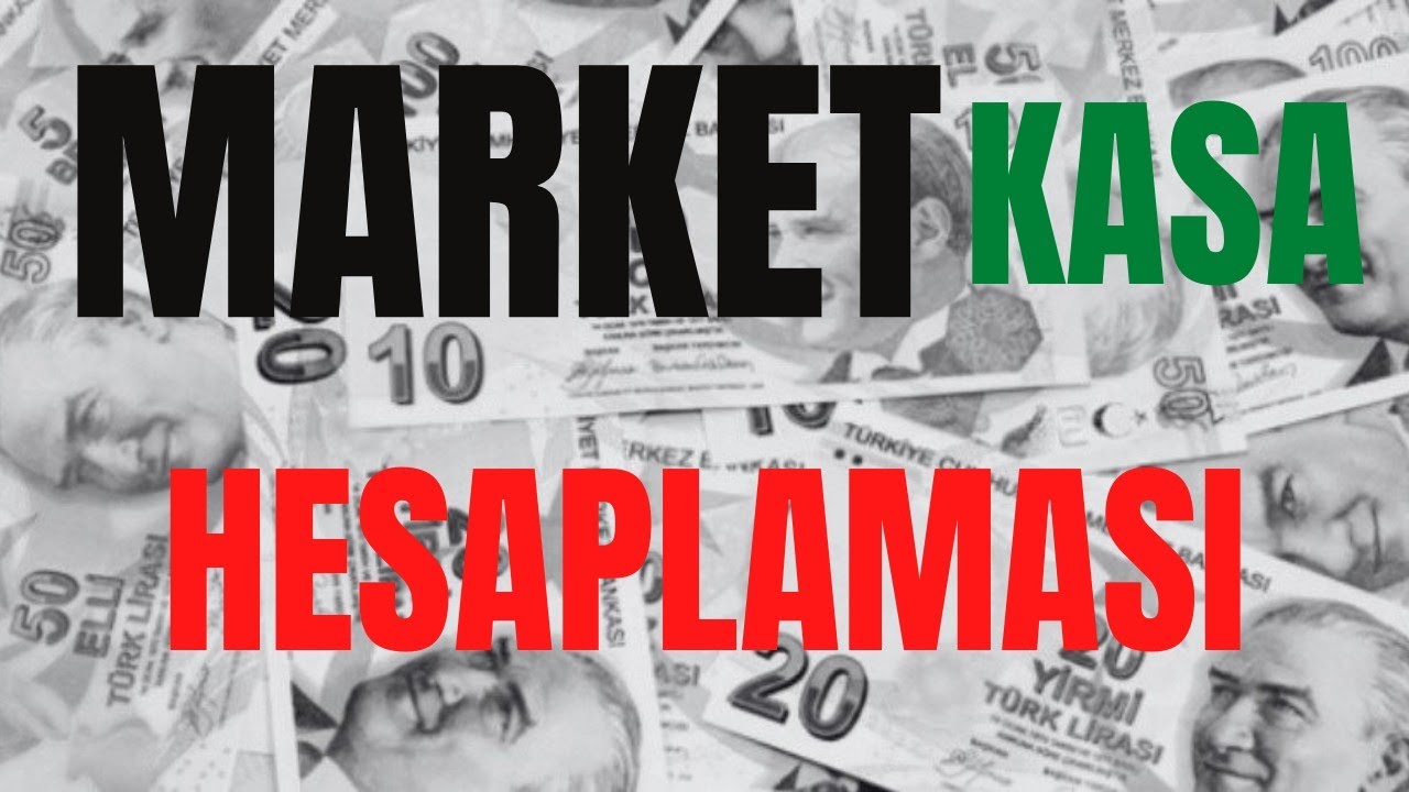 MARKET KASASI HESAPLAMA #kasa