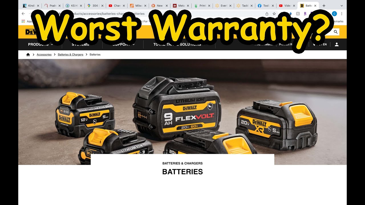 DeWalt Battery Warranty Vs Milwaukee Battery Warranty