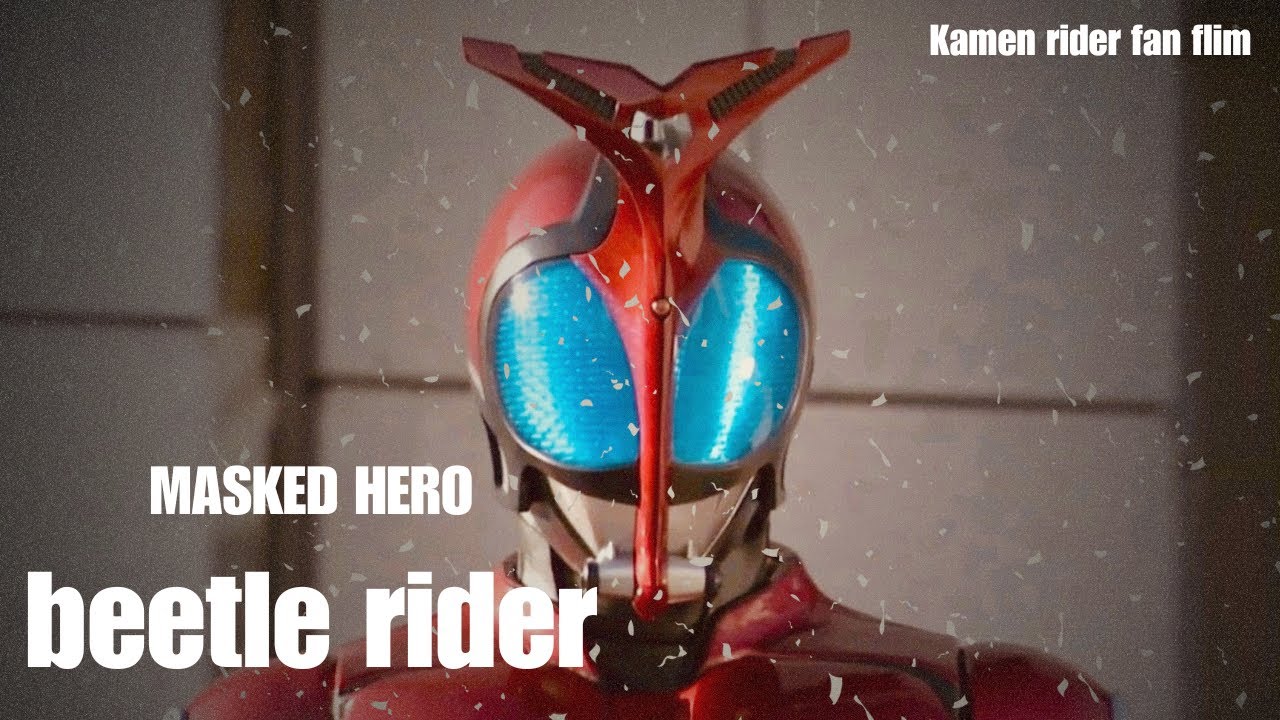 Masked hero beetle rider - by Peter Trujillo 