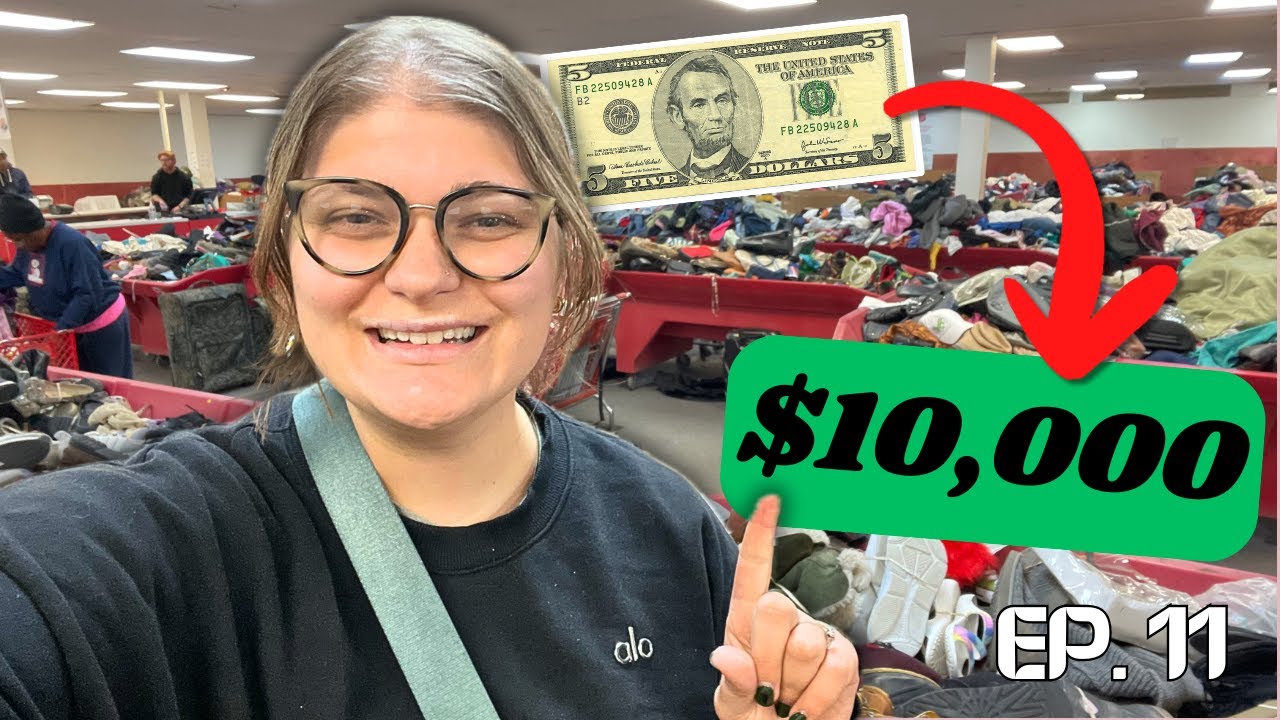 DAY 11 OF TURNING $5 INTO $10,000 BY THRIFTING