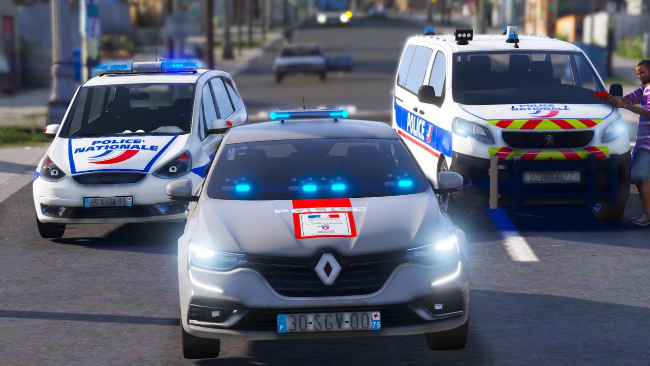 [GTA 5] COOPÉRATION INTERSERVICE POUR LA POLICE NATIONALE | LSPDFR #591