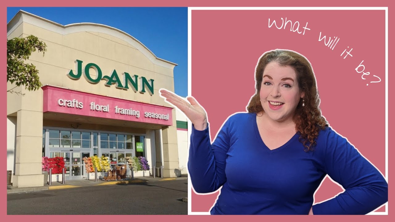 I Let Joann Fabrics Pick My Project // Surprise Cosplay!