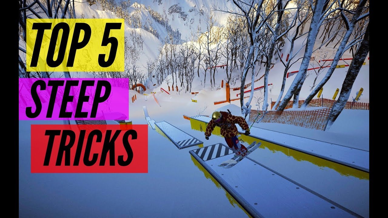 5 самых безумных трюков в Steep!