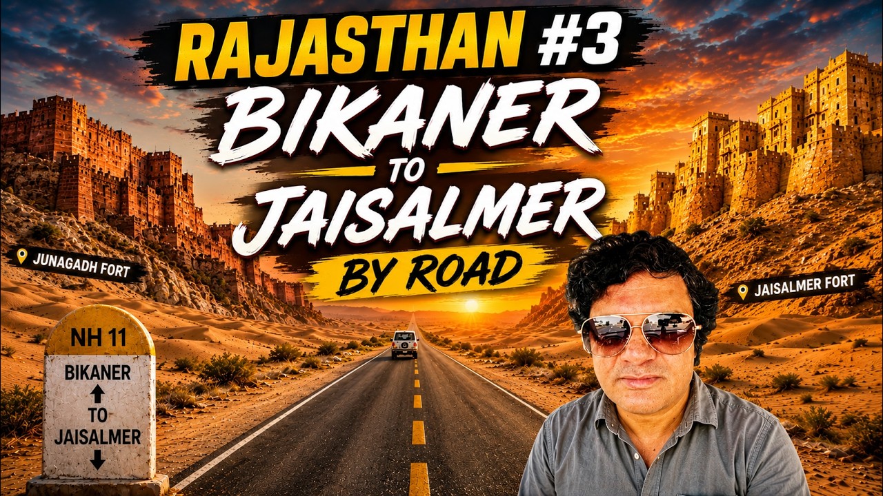 Bikaner to Jaisalmer Road Trip | Jaisalmer | Jaisalmer Fort