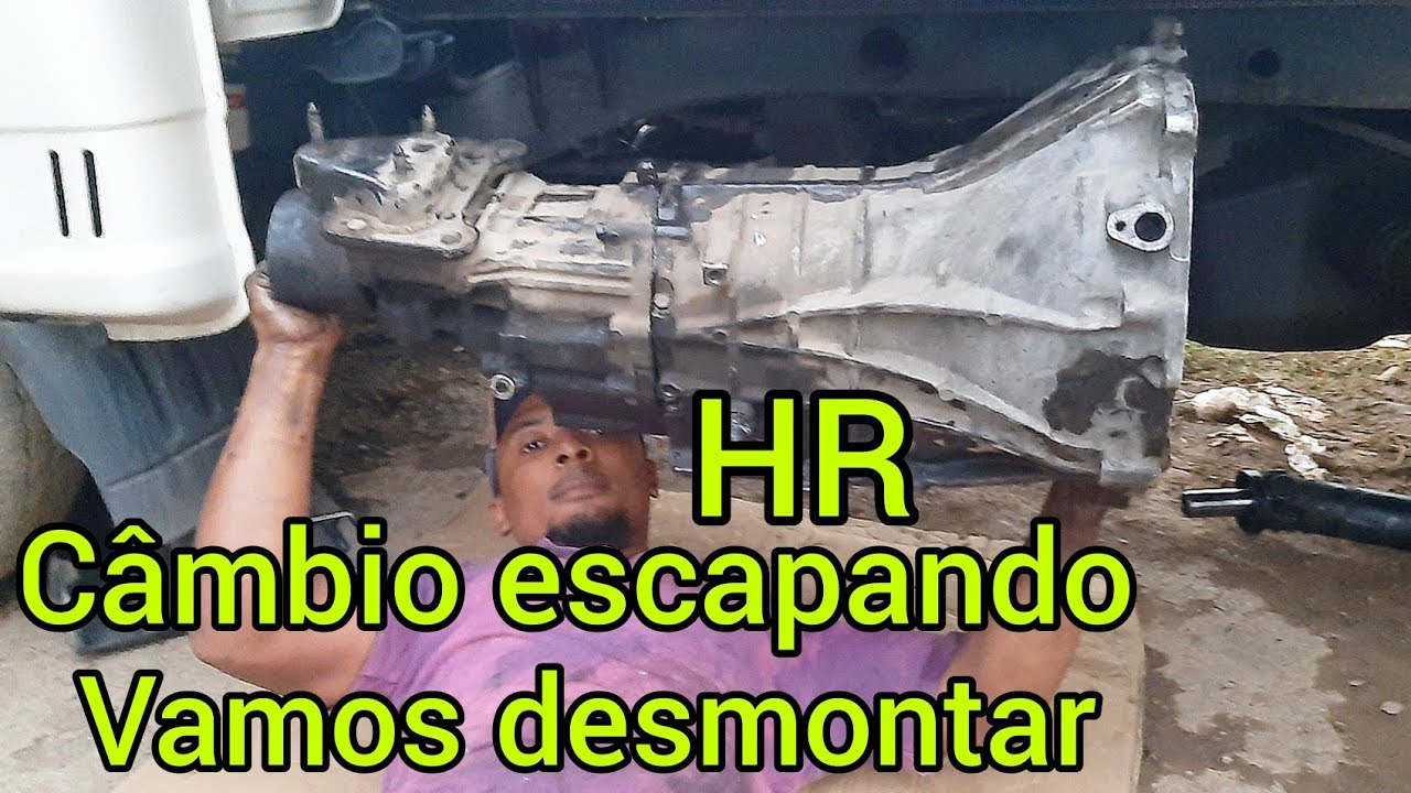 câmbio da HR = como desmontar