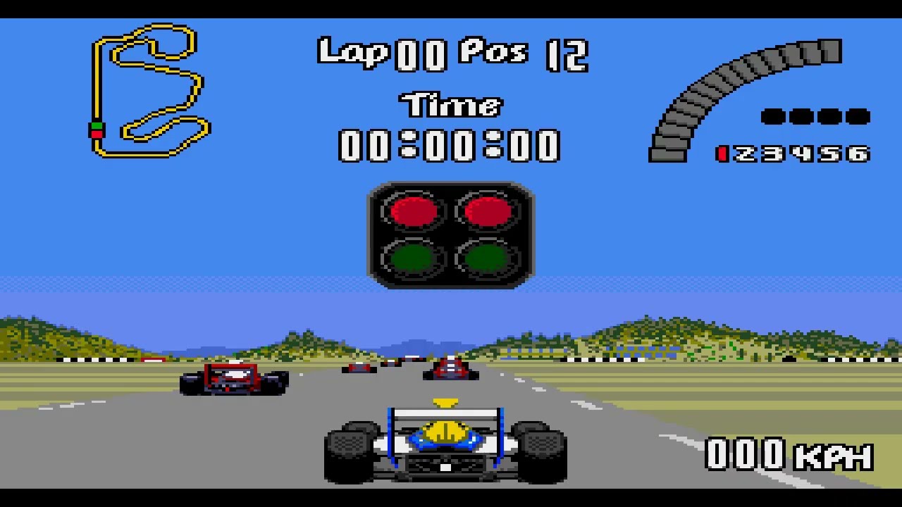 NIGEL MANSELL'S WORLD CHAMPIONSHIP - ( MEGA DRIVE ) - LEVEL PROFISSIONAL - DETONADO ATÉ O FINAL