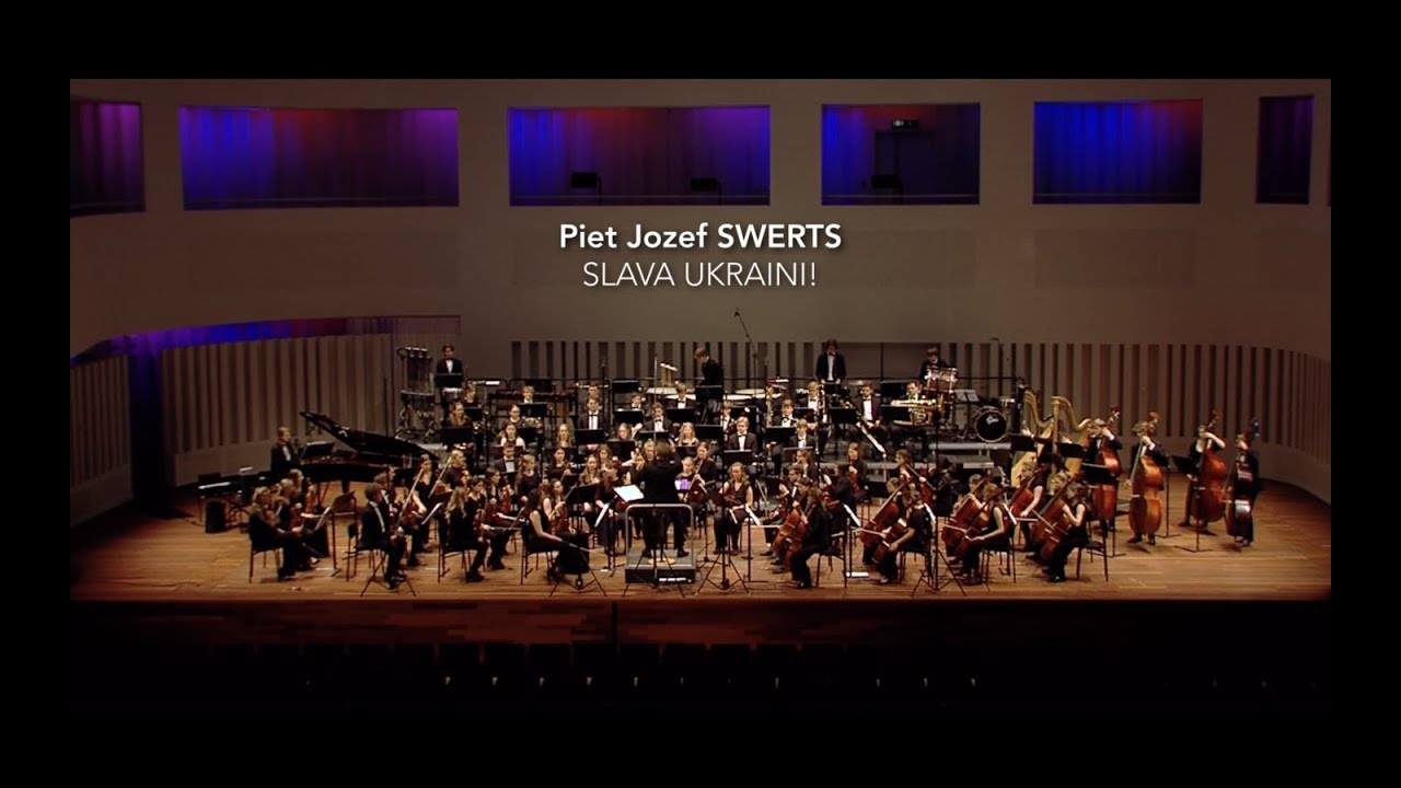 Euregio Jeugdorkest - Piet Jozef Swerts -  SLAVA UKRAINI!