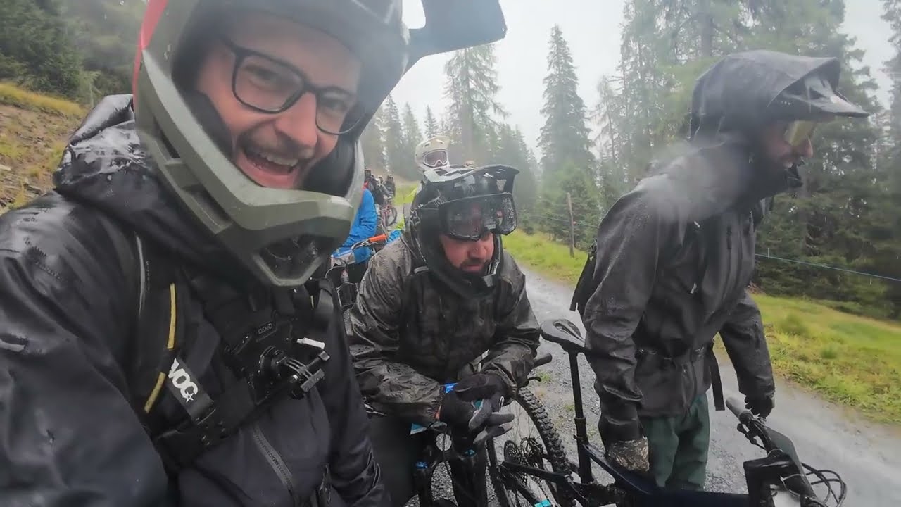 Enduro Team Davos – Tag 2: Wetterchaos, Teamwechsel & eiskalte Trails