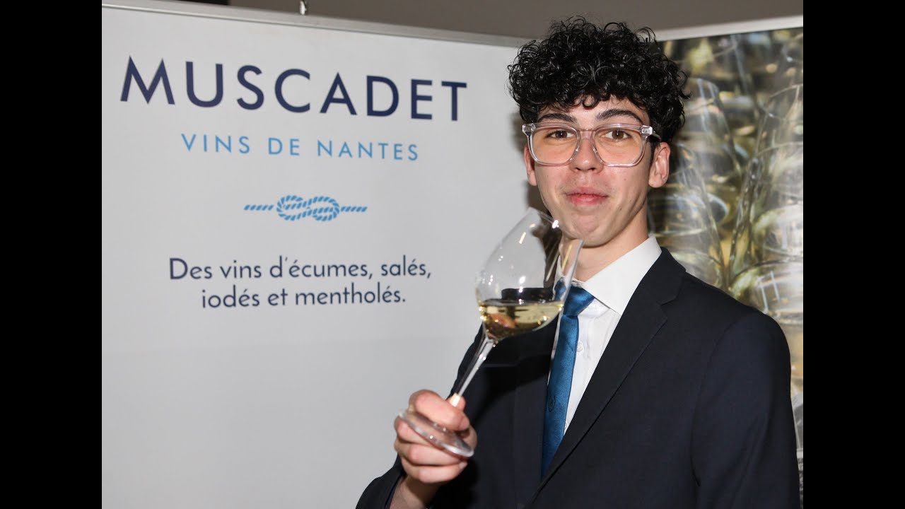 Meilleur &eacute;l&egrave;ve sommelier des terroirs nantais -  finale gagnante Malo Bastard-Guillerm -CFA Henriman