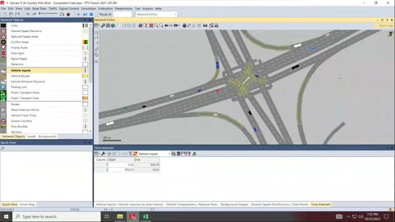 14  Intro to VISSIM Volume seeding inputs & routing
