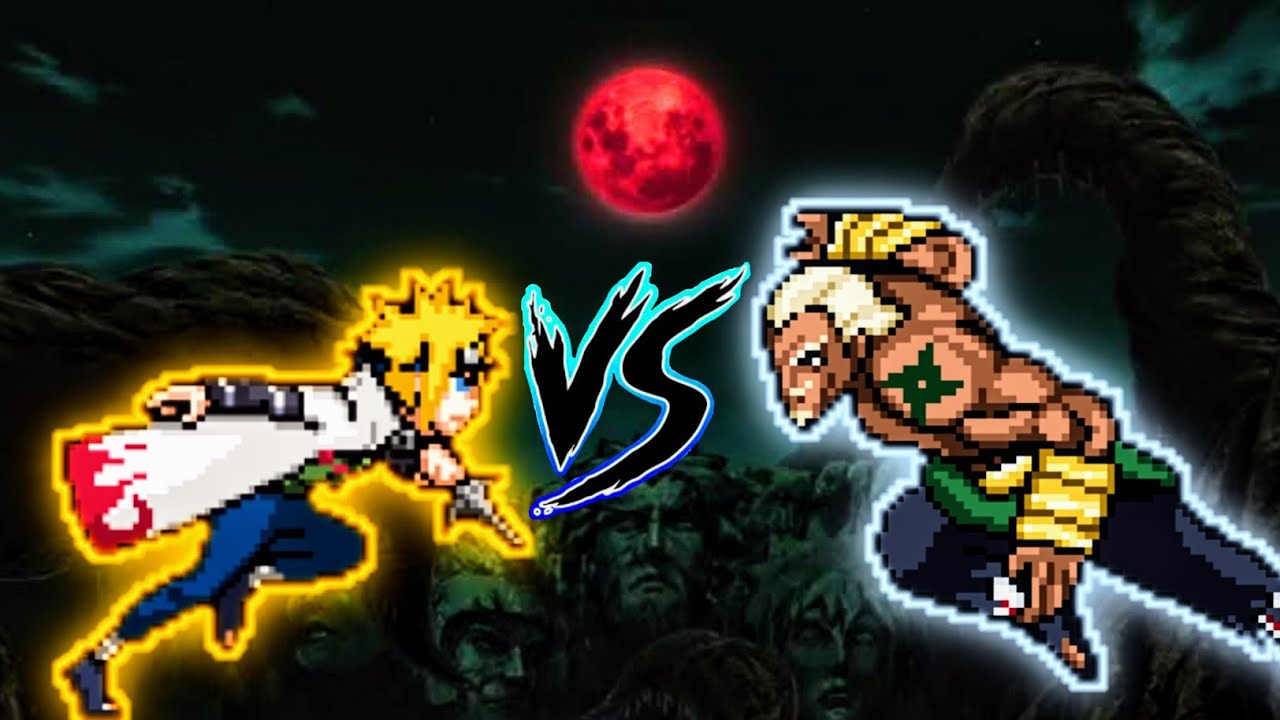 Namikaze Minato VS Raikage in Jump Force Mugen 🔥