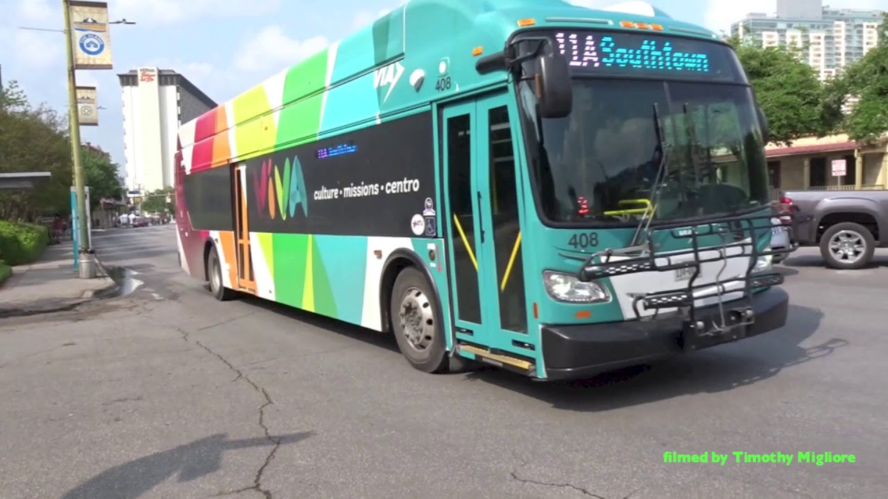 Buses in San Antonio, Texas 2019