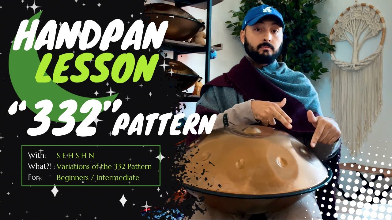 Handpan Lesson - 332 Pattern Variations! | Beginner & intermediate
