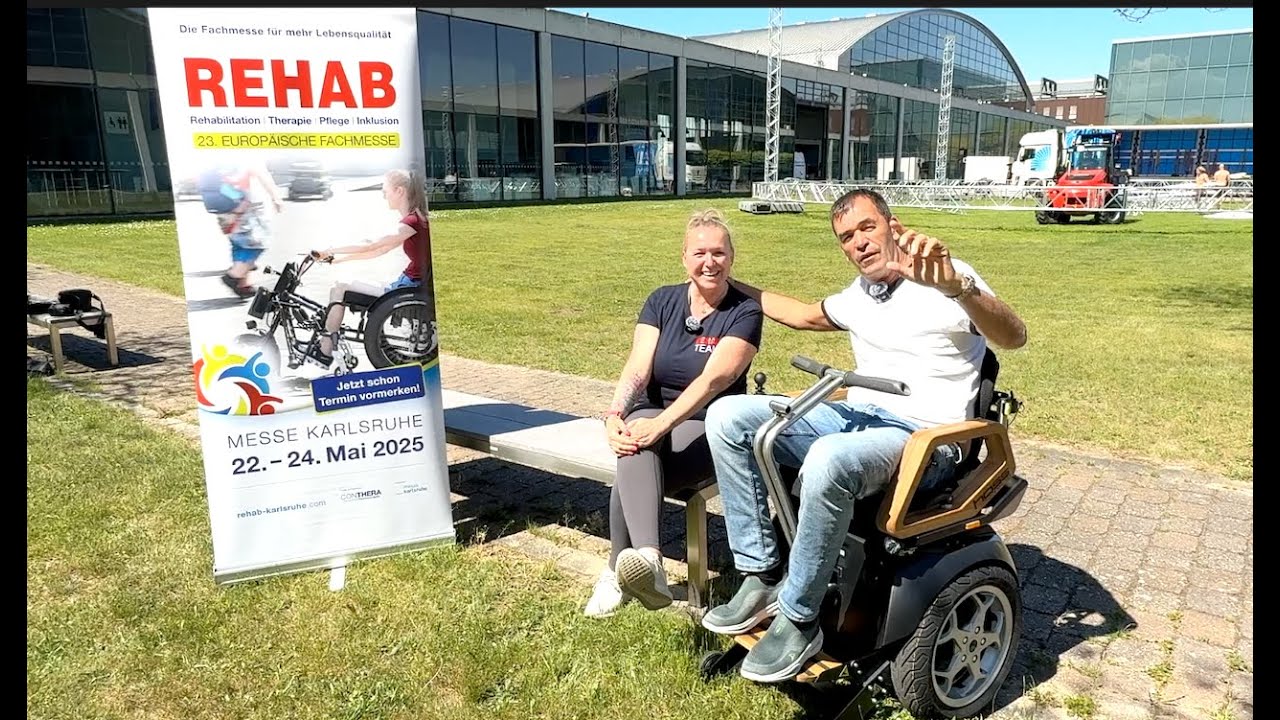 Neue Rollstühle 2025 Hilfsmittel REHAB Testen