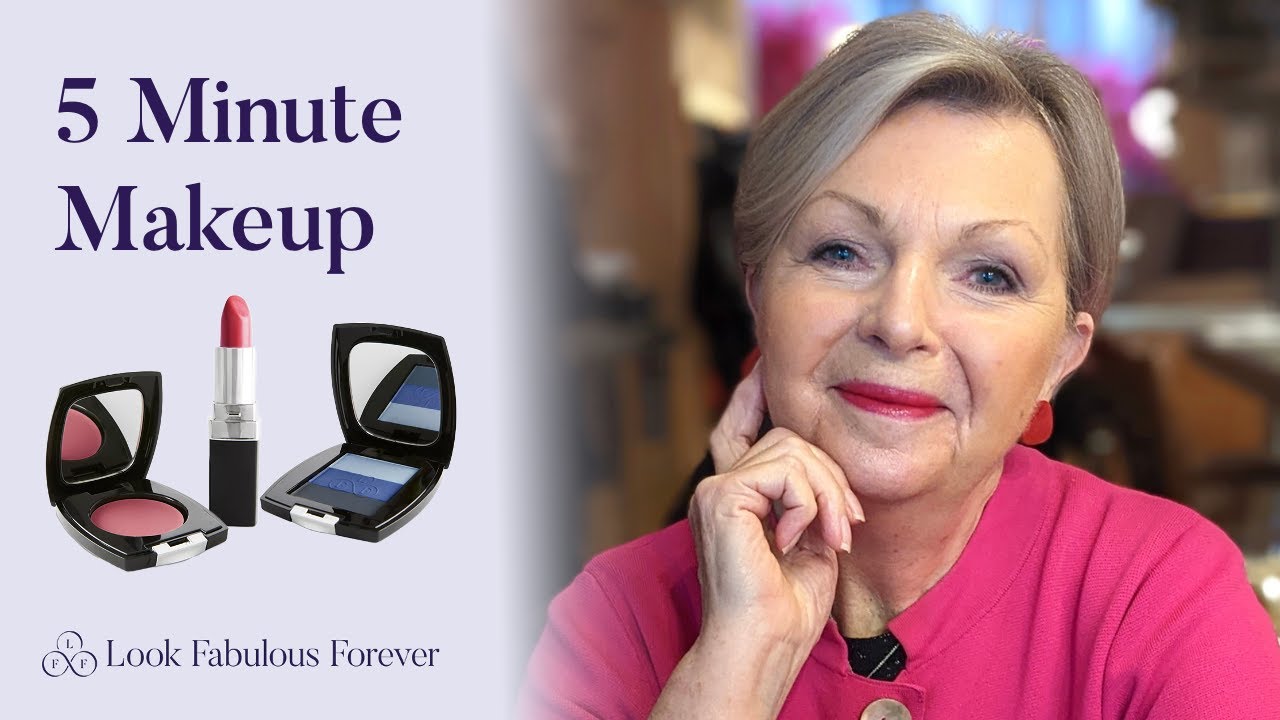Five minute makeup: add colour to mature skin to increase definition | Look Fabulous Forever