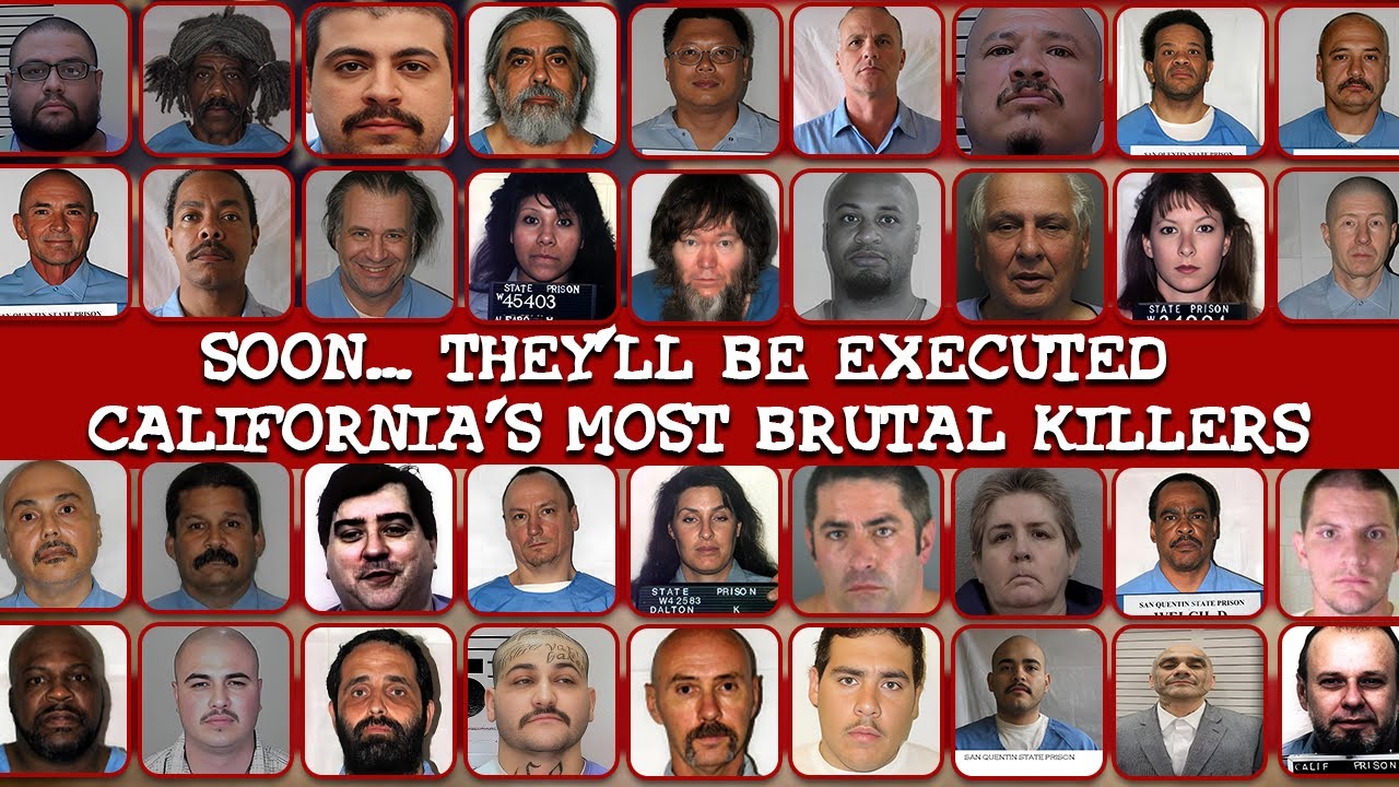 All CRIMINALS Awaiting EXECUTION in California: Death Row Full List