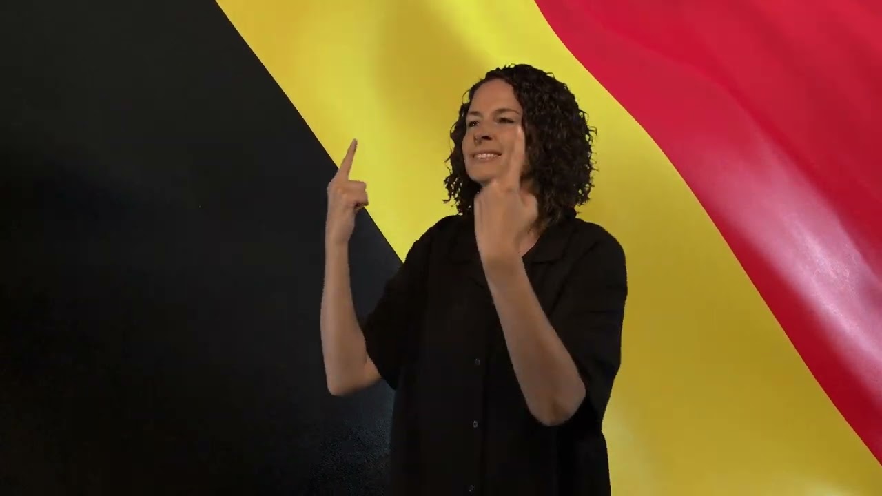Belgische volkslied (Brabançonne) in Vlaamse Gebarentaal (VGT)