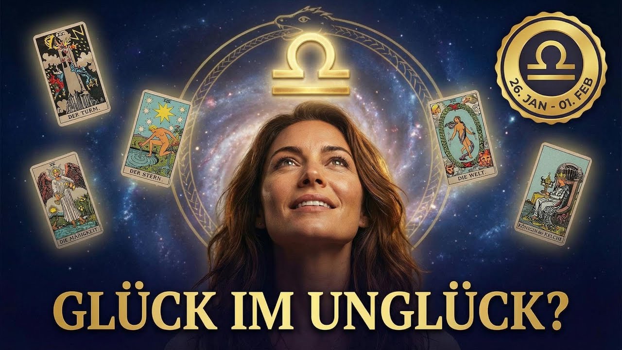 ♎ WAAGE Tarot 26. JAN - 01. FEB: Unerwartete WENDUNG! Dein 