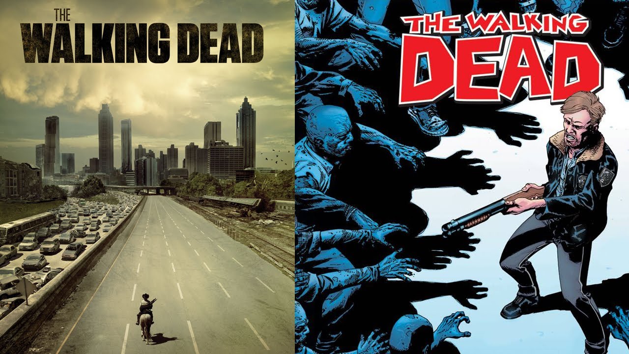 The Walking Dead Comic Extravaganza! Plus the Walking Dead Comic Vs. the Hit TV Show