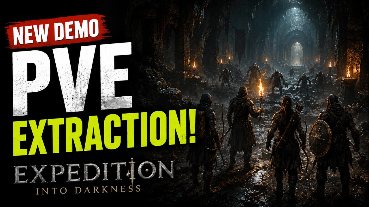 This New PvE Extraction Game Has My Attention | Expedition: Into Darkness