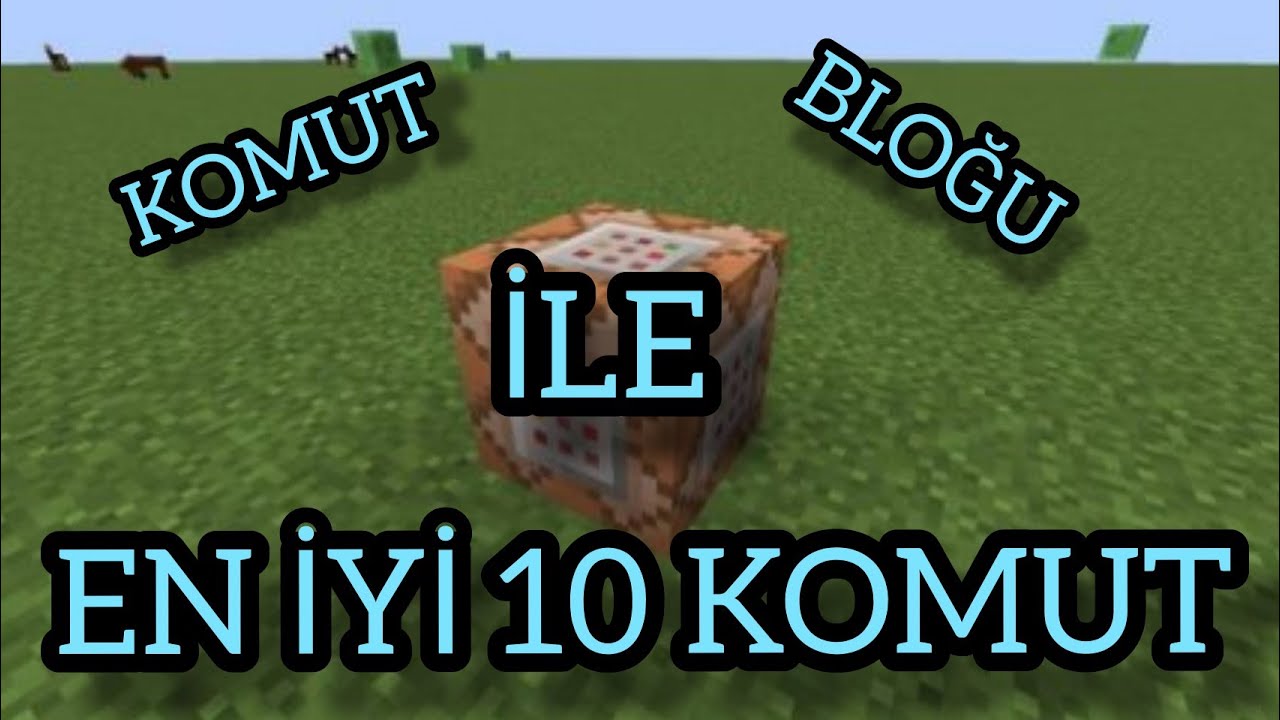 Minecraft en iyi 10 komut