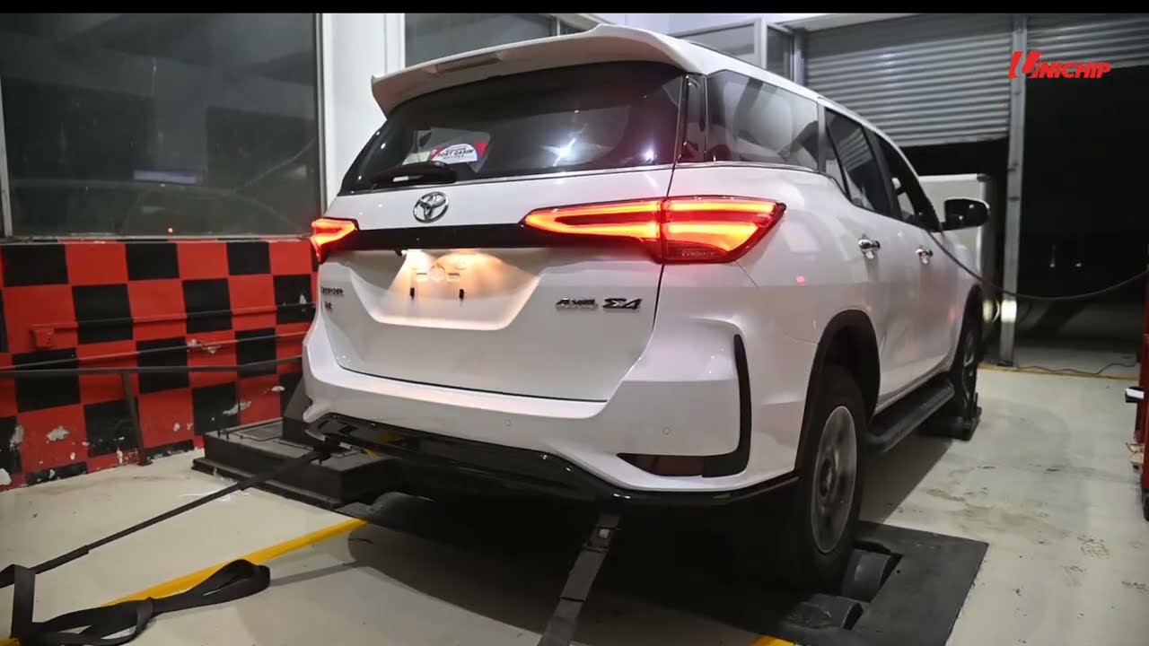 Toyota Fortuner Legender 2.8 Powered by Unichip with 5 driving mod